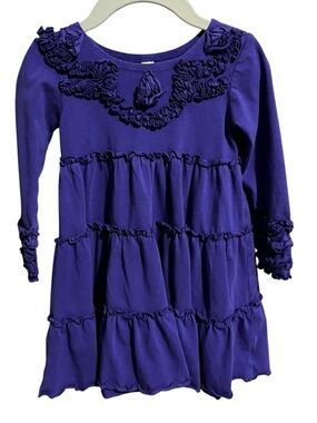 3T Nordstrom’s Love U Lots purple ruffle dress